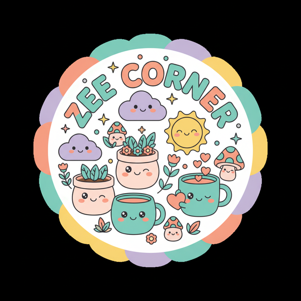 Zee Corner Logo - Name Across